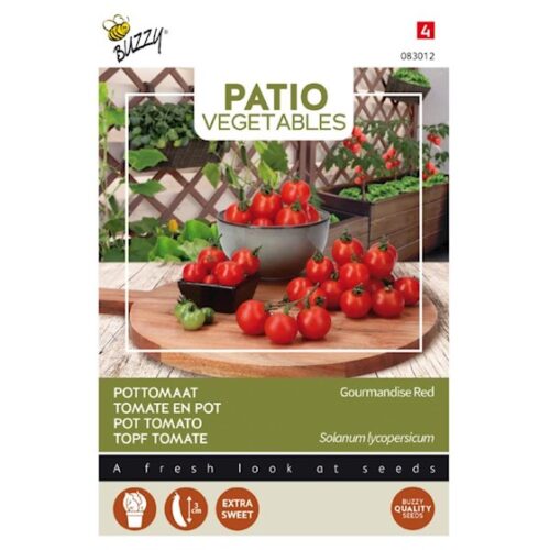 Patio Veggies, Tomaat Gourmandise Red