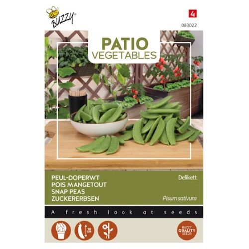 Patio Veggies, Sugar Snap delikett