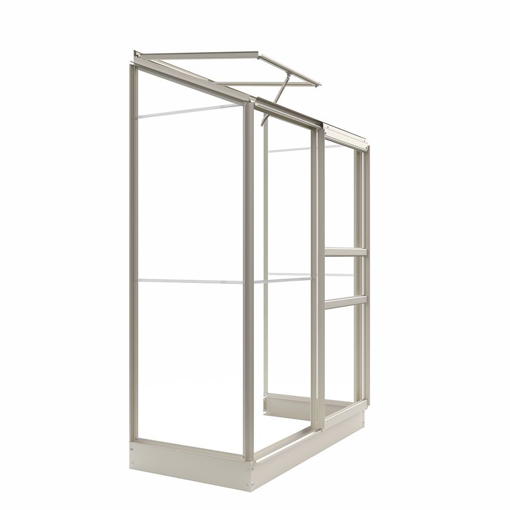 Royal Well Muurkas Emma I – Kweekkas voor Balkon & Terras - Wit - Afbeelding 5