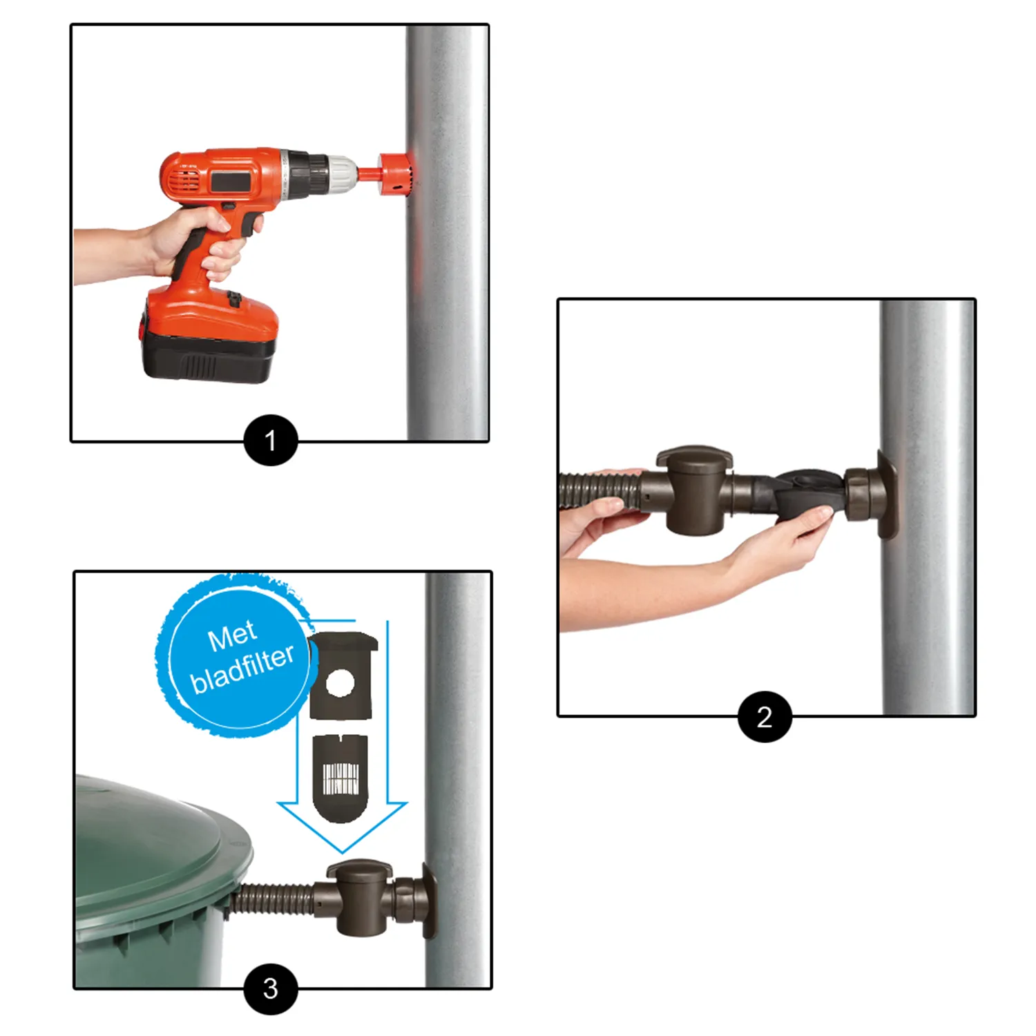 Garantia Speedy Vulautomaat voor Regenton - Ø 70-100 mm - Afbeelding 5