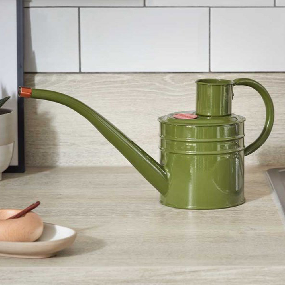 Smart Garden Gieter 1 Liter - Zink - Olijfgroen - Afbeelding 2