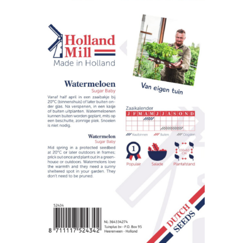 Holland Mill Watermeloen Sugar Baby (52434)