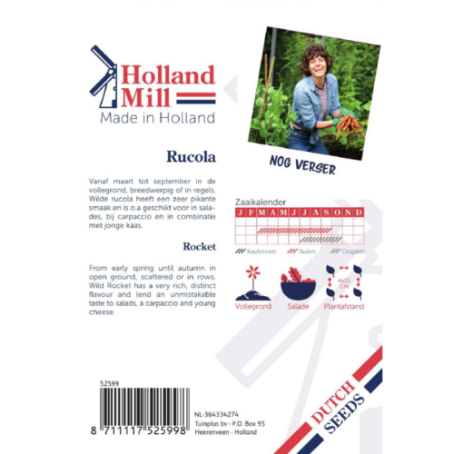 Holland Mill Rucola Coltivata (Eruca (Vesicaria) Sativa) (52599)