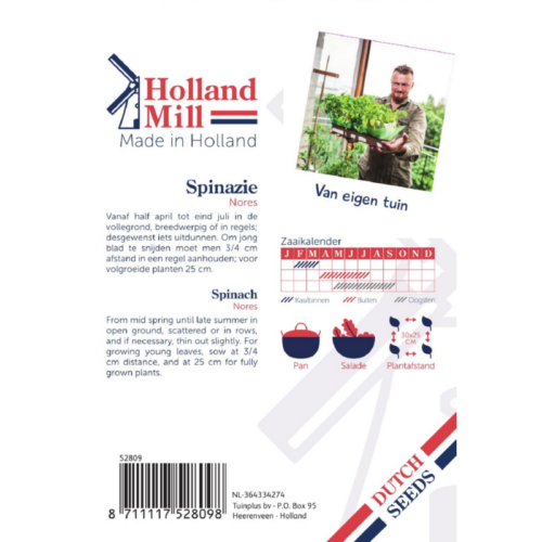 Holland Mill Spinazie Nores (52809)