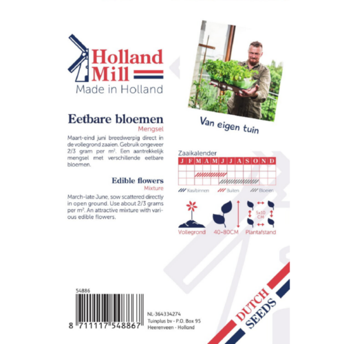 Holland Mill Eetbare Bloemen mixed (54886)
