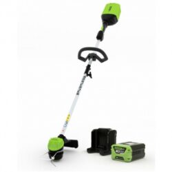 Greenworks 60 volt accu trimmer, 40 cm instelbare snijbreedte Digipro incl. 60 volt 4 Ah + 60 volt lader