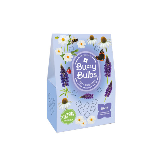 Buzzy Bulbs Blauw - Wit Mix