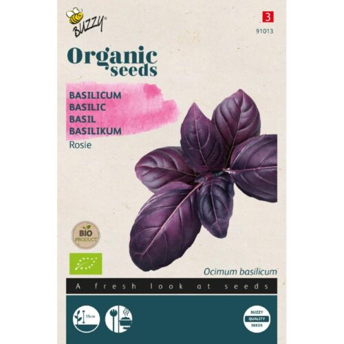 Buzzy® Organic Basilicum Rosie BIO (91013)