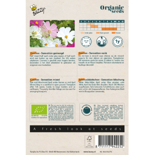 Buzzy® Organic Cosmos Sensation BIO