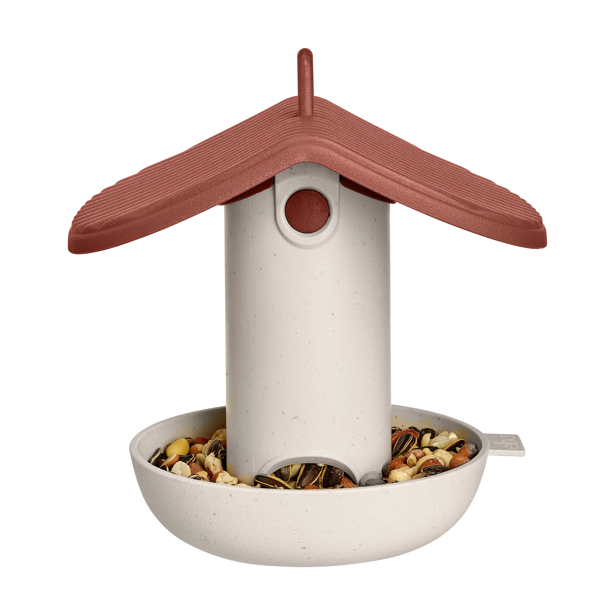 Elho Cosy Voederhuis 18 cm - Vogelvoederhuis voor Tuinvogels - Rood