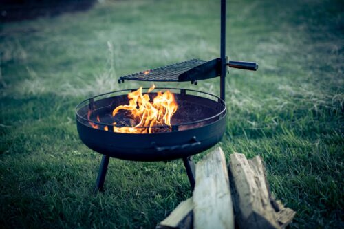 Barebones Cowboy Fire Pit Grill Systeem Small