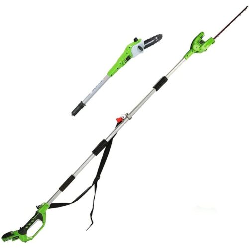 Takkenzaag+heggenschaar 20cm, 24 volt incl 2Ah accu en lader