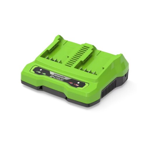 Greenworks 24 volt twinport-oplader 4ah