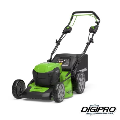 Greenworks 2×24 volt accu Grasmaaier 46 cm