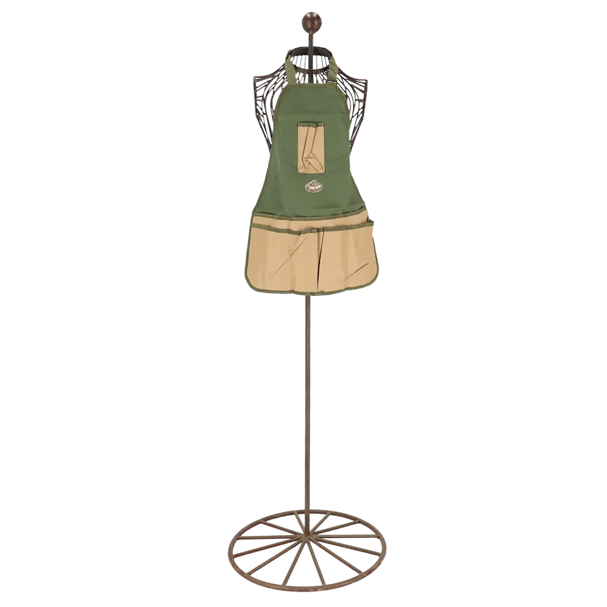 Esschert Design Tuingereedschapsschort - Groen/Bruin - Afbeelding 5