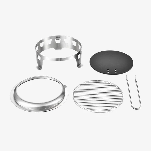 Nordic Embers Glowmaster Mini Vuurkorf - Inclusief Grillrooster, Bakplaat en Kookframe - Afbeelding 4