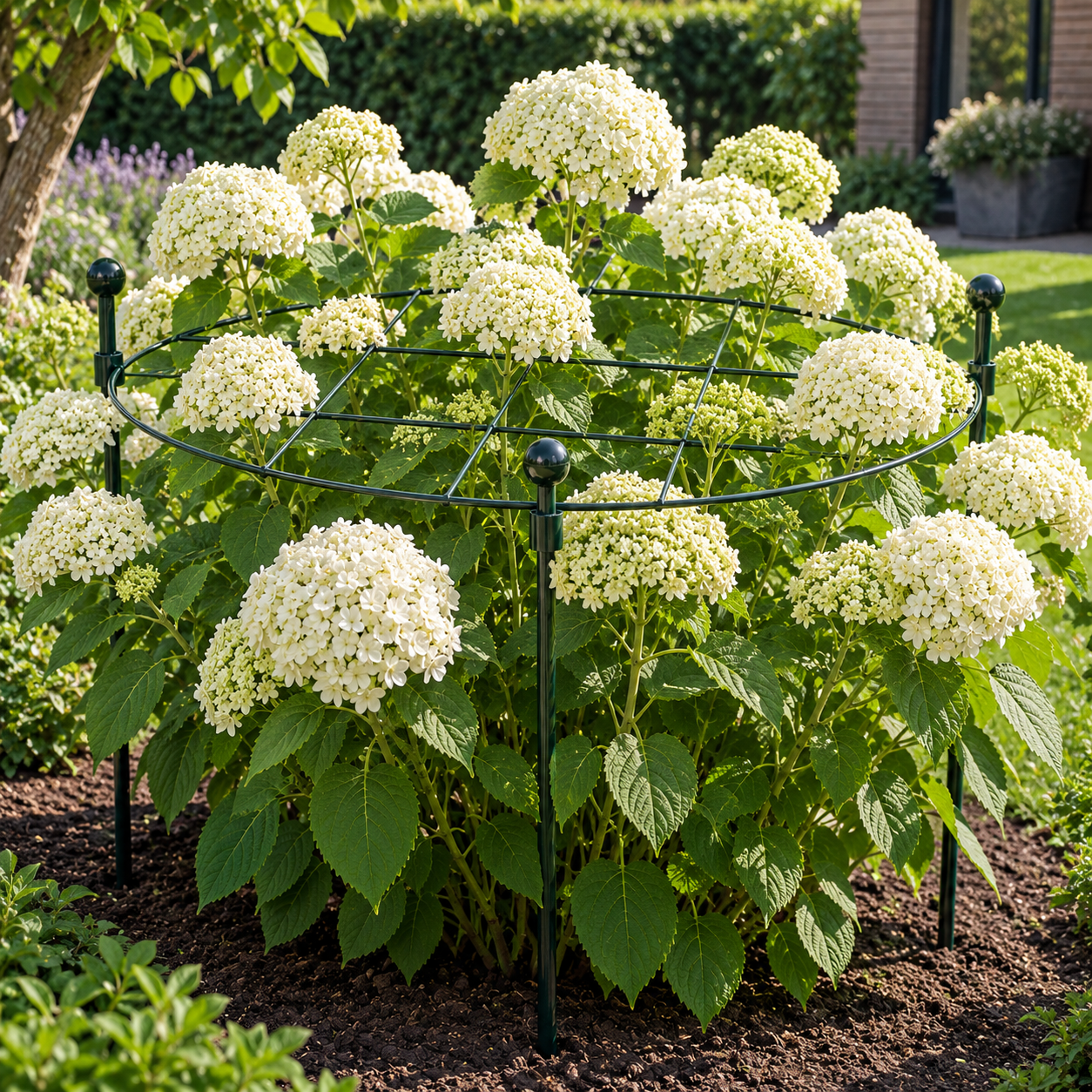 Peacock Groeiraster Annabelle - Hortensia - Rond 75 cm - Afbeelding 2
