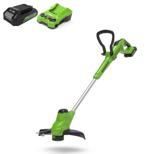 Trimmer 28cm, 24 VOLT incl 24 Volt 2Ah accu + 24 Volt lader