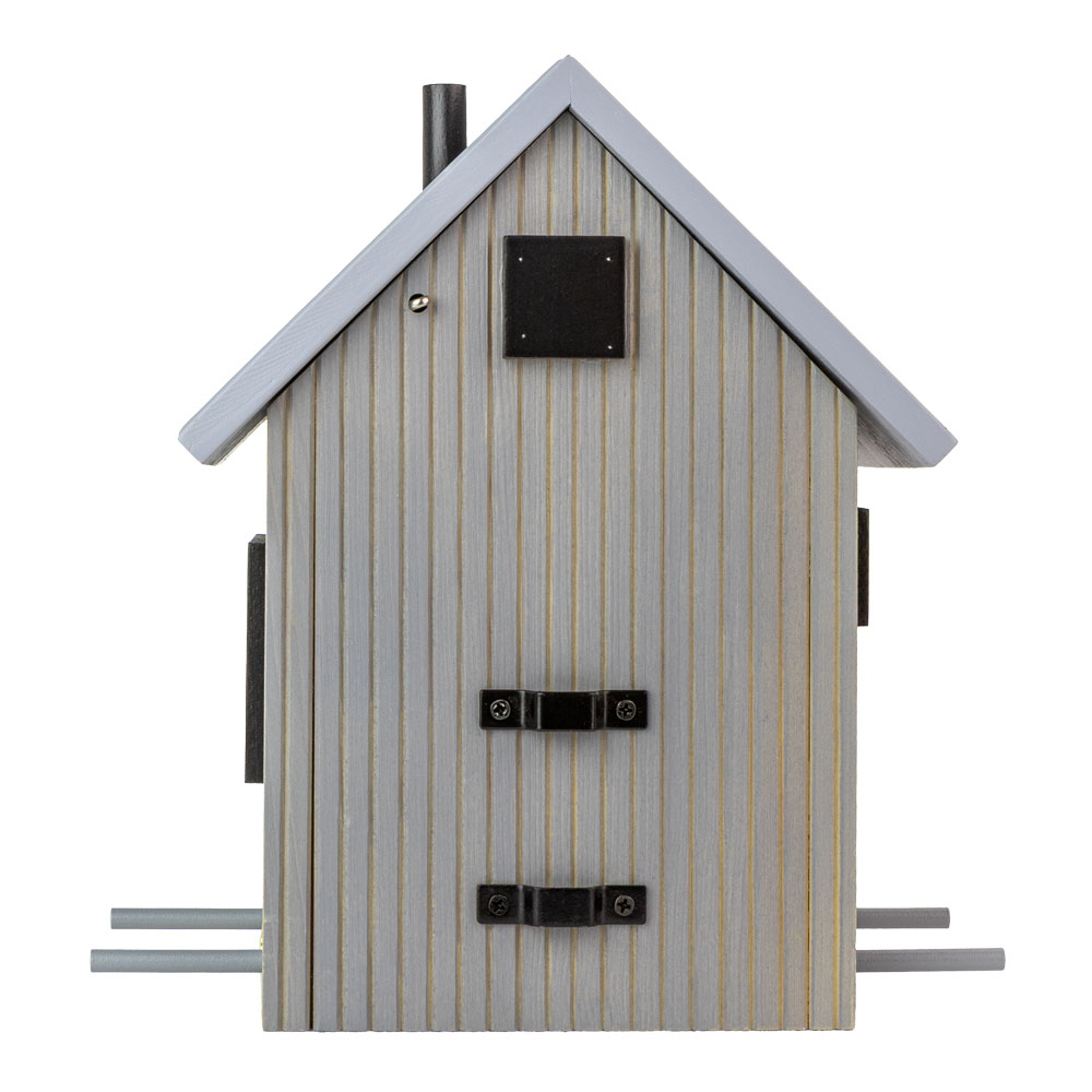 Multiholk Modern Nordic Vogelhuisje & Voederhuis - 2-in-1 - Grijs - Afbeelding 5