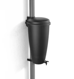 Green Basics Rain Catcher 35 Liter Living Black