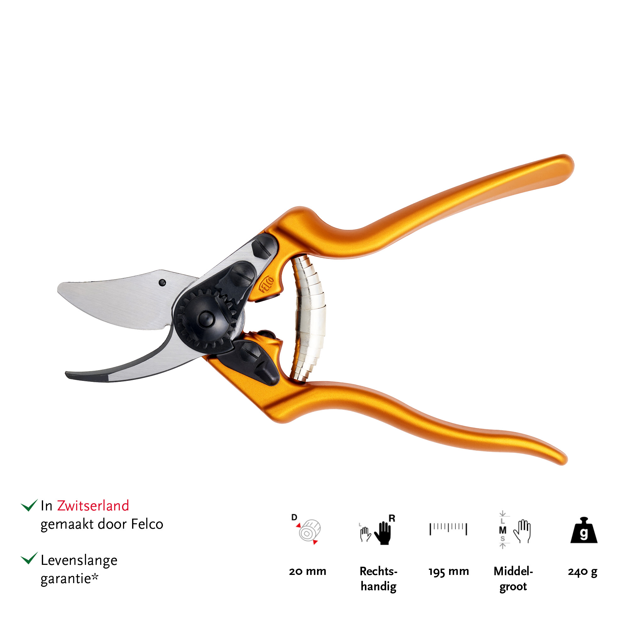 Felco 6 oranje