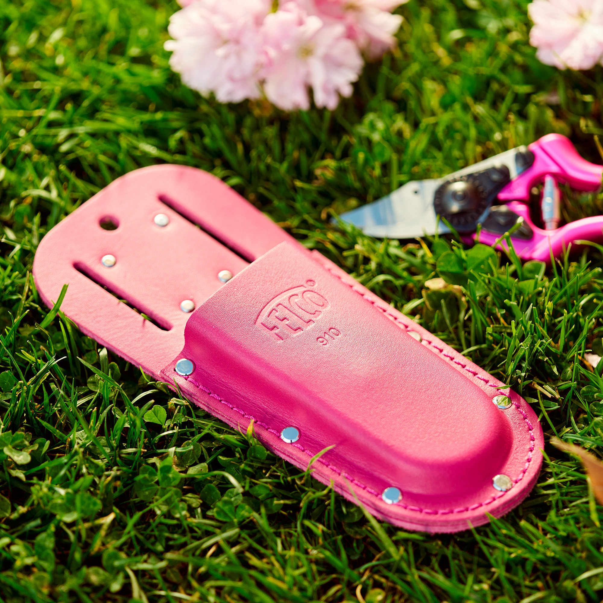 Felco 910 Color Edition Holster Pink Passion - Leder | Roze - Afbeelding 3