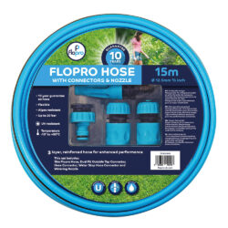 Flopro 15 meter tuinslang startset