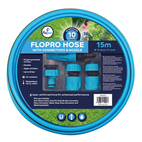 Flopro 15 meter tuinslang startset