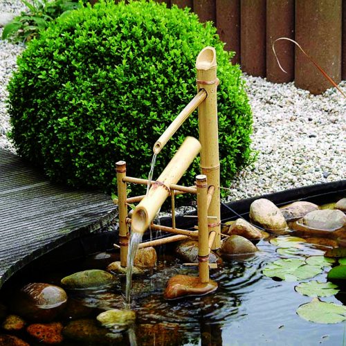 Waterornament Bamboe watertuimelaar