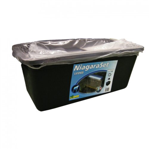 Waterval set Niagara 60cm inclusief pomp, container en accessoires