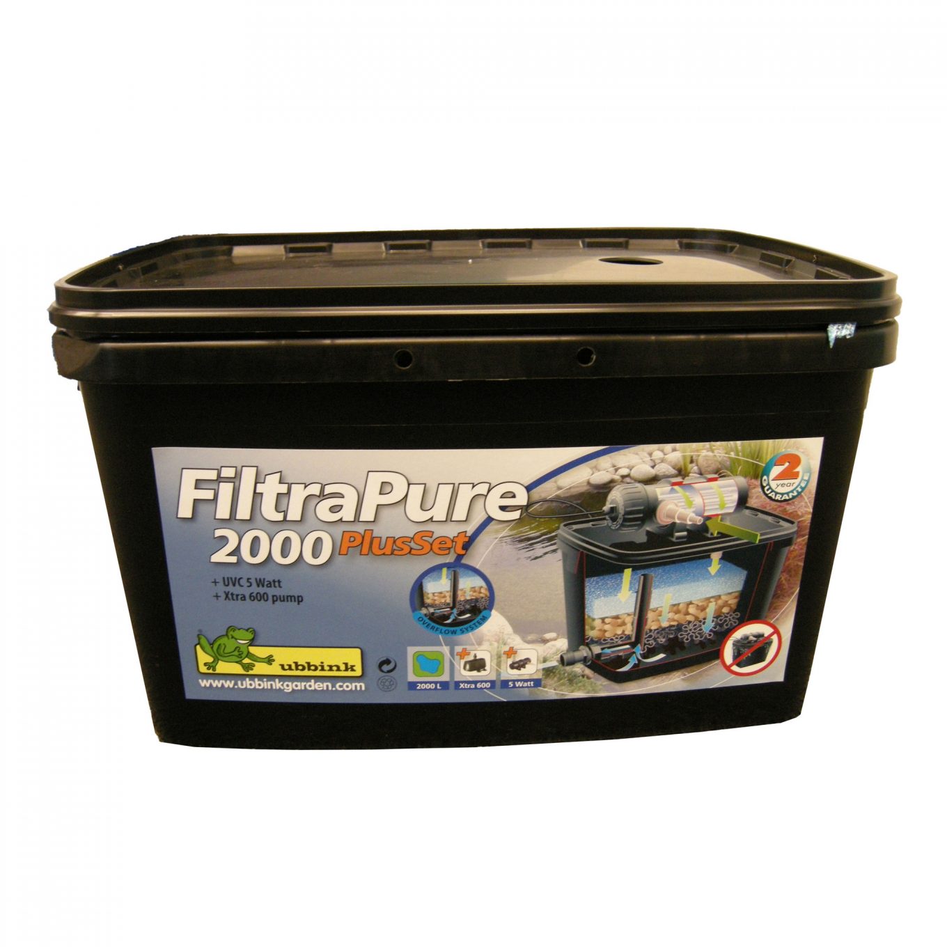 Oeverfilter FiltraPure Plus set 2000 incl. vijverpomp Oeverfilter FiltraPure Plus set 2000 incl. vijverpomp