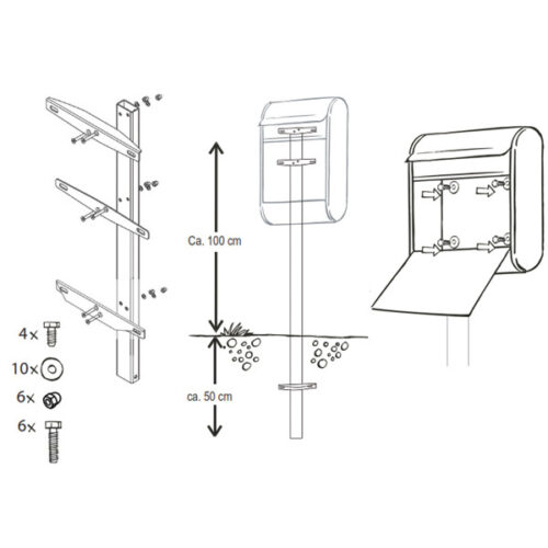 STATIEF 1003 ZWART