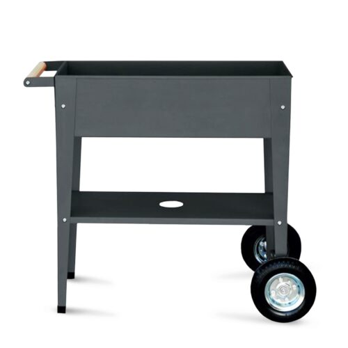 Planttafel Urban Trolley antraciet 75 x 35 x 80 cm