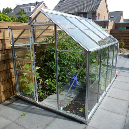 Tuinkas Popular 86, Tuinderglas, aluminium