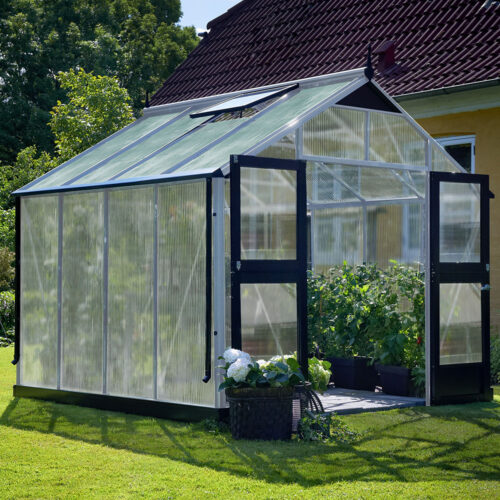 Tuinkas Premium 88, Polycarbonaat, aluminium