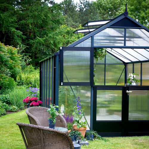 Tuinkas Premium 88, Polycarbonaat, antractiet