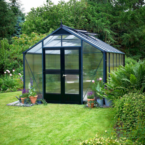 Tuinkas Premium 130, Polycarbonaat, antractiet