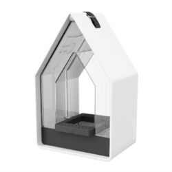 Landhaus voederhuisje dispenser wit