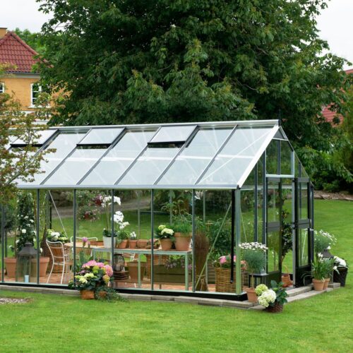 Tuinkas Gardener 214, veiligheidsglas