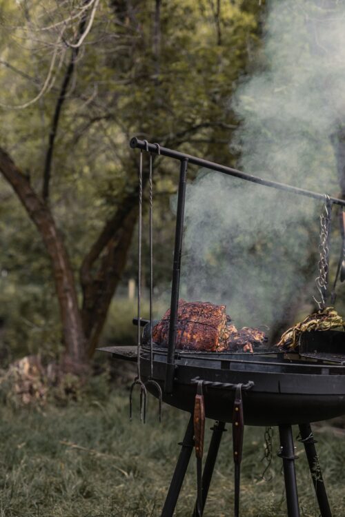 Barebones Cowboy Cooking roaster/vorken set 2 st.