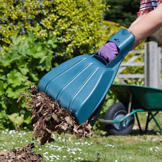 Smart Garden Scoops Bladgrijper - Voor Bladeren & Tuinafval - Groen - Afbeelding 3