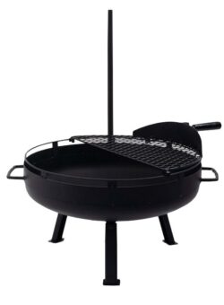 Barebones Cowboy Fire Pit Grill Systeem Small