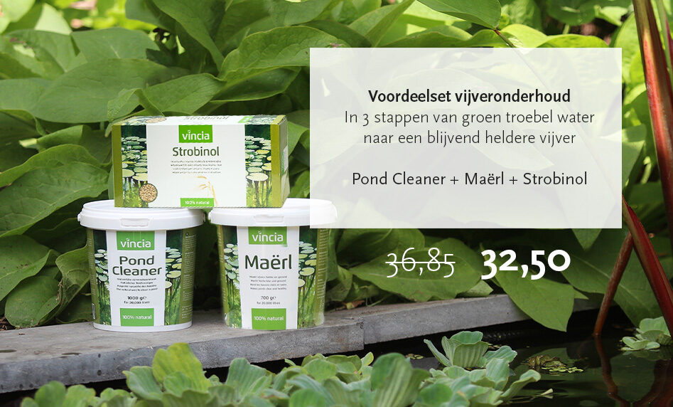 vincia voordeelset strobinol maërl pond cleaner