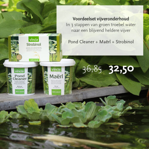 vincia voordeelset strobinol maërl pond cleaner